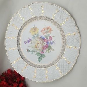 Simpson England Marlborough Ironstone Plate